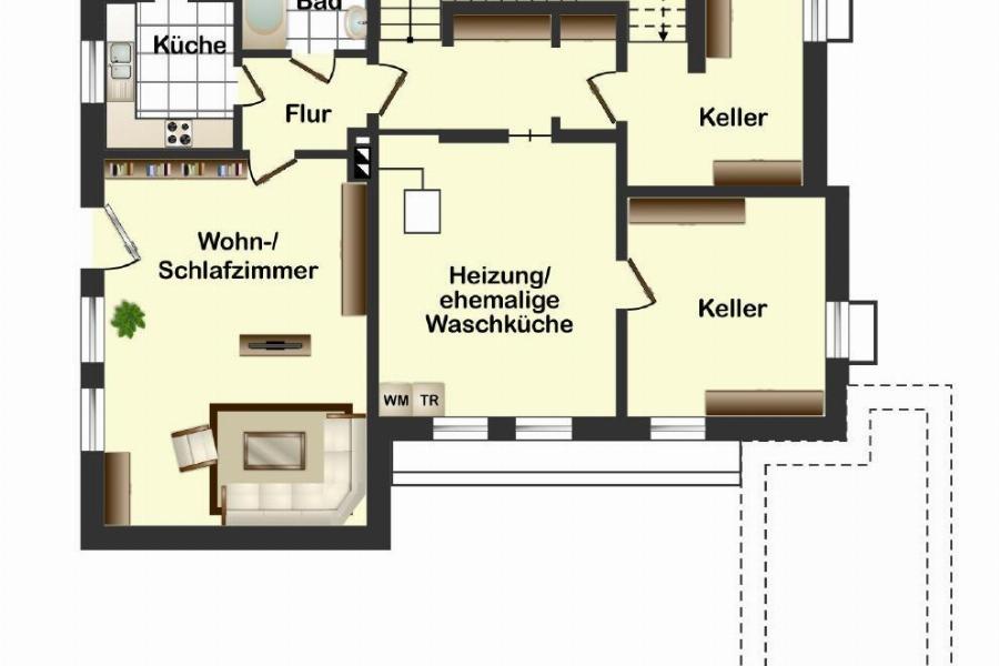 Grundriss Untergeschoss