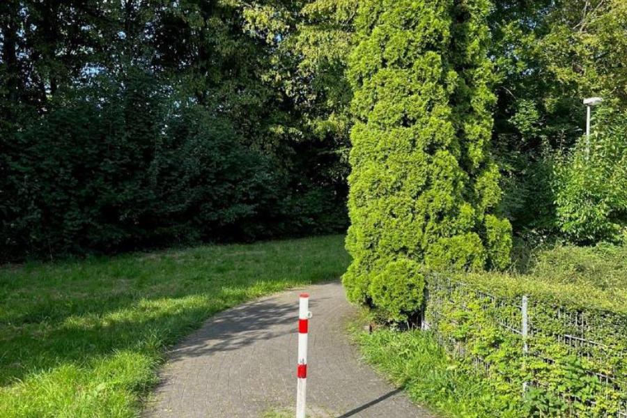 Fußweg zum Eingang