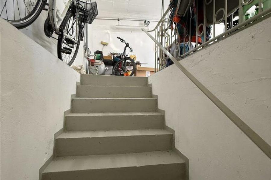 Außentreppe zur Garage