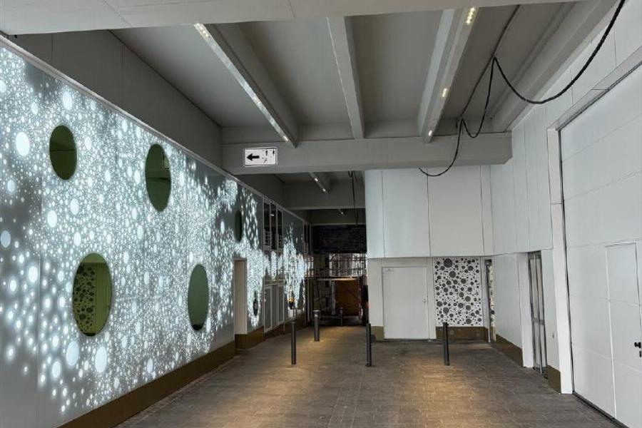 neu gestalteter Eingangsbereich