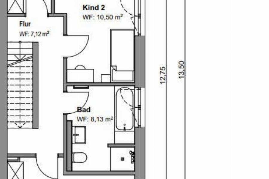 Grundriss Obergeschoss