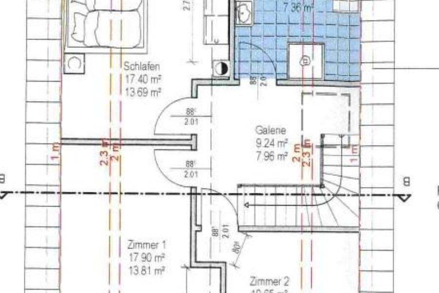 Grundriss Dachgeschoss