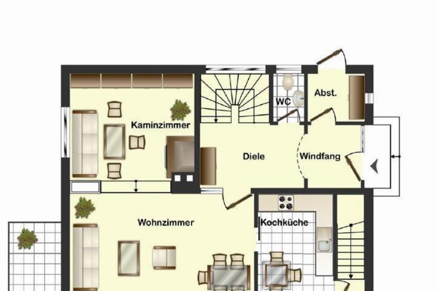 Grundriss Erdgeschoss